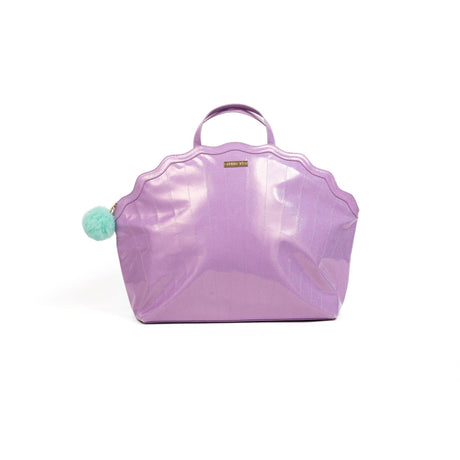 Mermaid Overnight Bag and Shell Cosmetic Bag - HoneyBug 