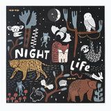 Night Life Floor Puzzle - HoneyBug 