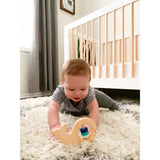 Whale Wooden Baby Rattle - HoneyBug 