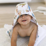 Wyoming Baby Hooded Towel