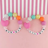 Big Sis Silicone Heart Bracelet - HoneyBug 