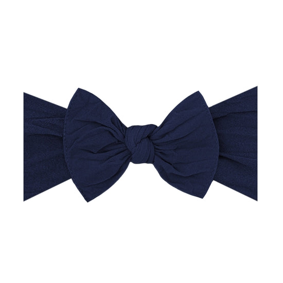 Knot Bow - Navy - HoneyBug 