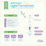 Digital Thermometer (Oral/Rectal/Armpit) - HoneyBug 