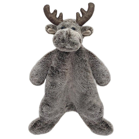 'Marley' Moose Plush Baby Security Blanket - HoneyBug 