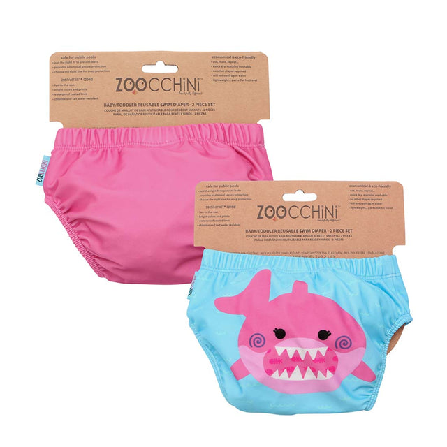 Baby & Toddler Knit Swim Diaper 2pc Set - Sophie the Shark - HoneyBug 