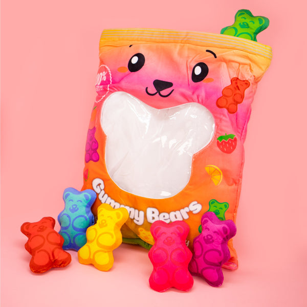Mini Plushies - Gummy Bears - HoneyBug 