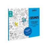 Cosmos Coloring Poster - HoneyBug 