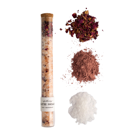 Rose Sandalwood - Bath Soak Tube - HoneyBug 