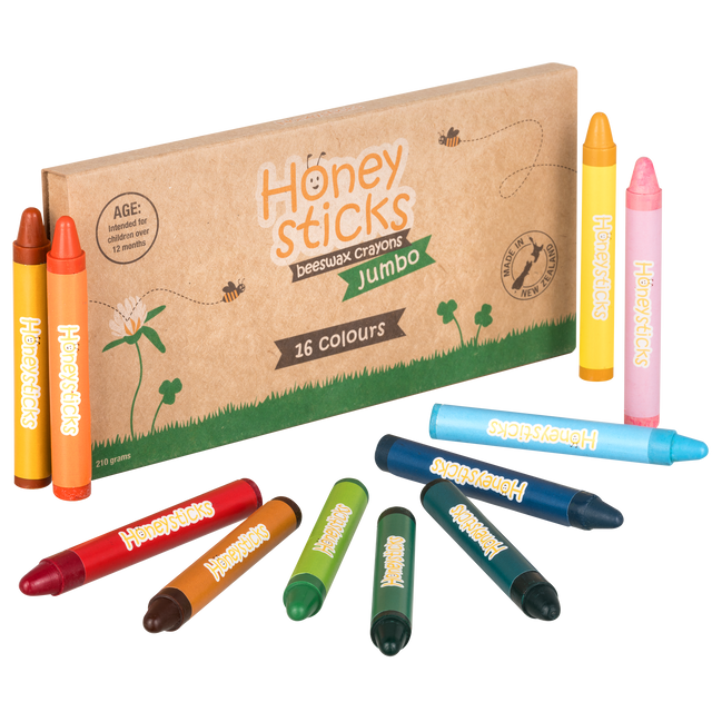 Honeysticks Jumbo's 16 Pack by Honeysticks USA - HoneyBug 