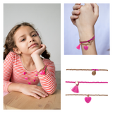 Sophia Bracelet - Heart - HoneyBug 