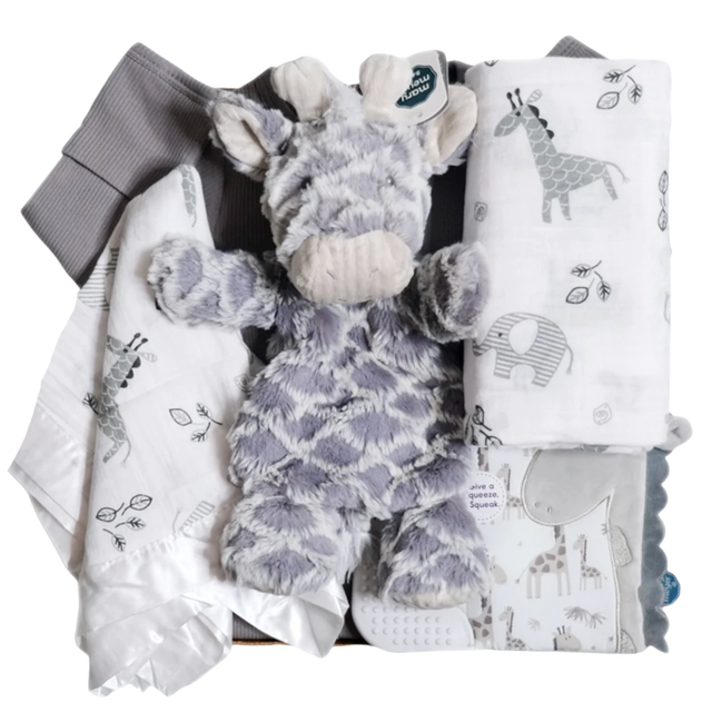 Modern Animal Gift Box - Giraffe - HoneyBug 