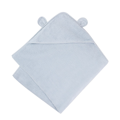 Organic Cotton Hooded Towel - Blue - HoneyBug 