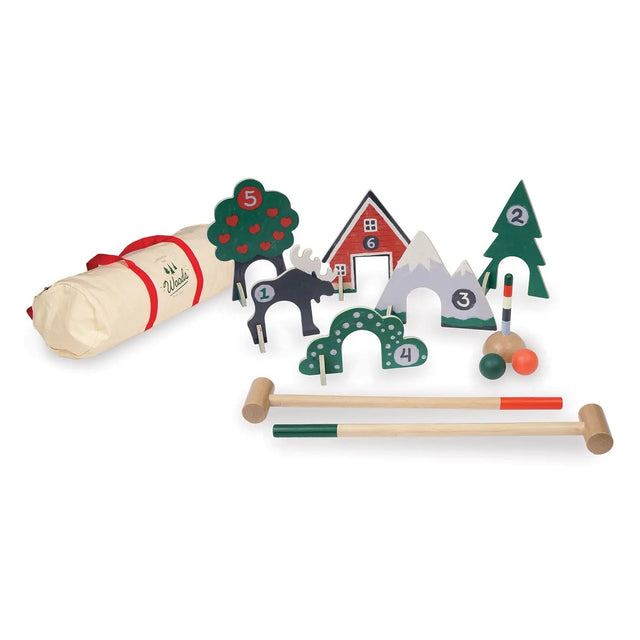 Through The Woods Croquet Set by Manhattan Toy - HoneyBug 