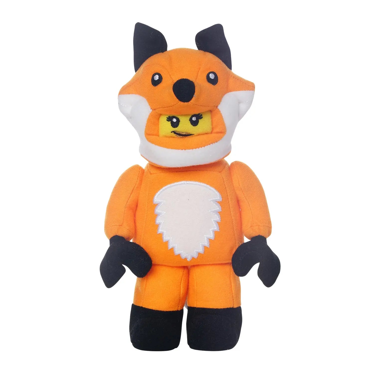 LEGO Fox Costume Girl Plush Minifigure Small by Manhattan Toy HoneyBug