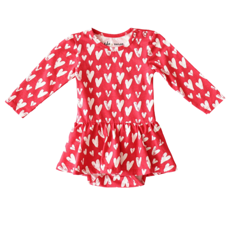 Lola & Taylor Charlotte Dress - Lot's of Love - HoneyBug 