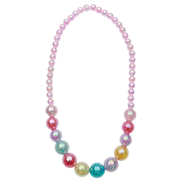 Beaded Watercolor Necklace - HoneyBug 