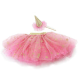 Tutu Skirt And Party Hat Dress Up Set - HoneyBug 