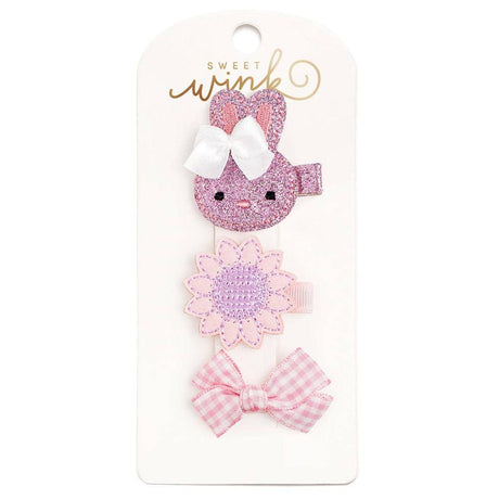 Bunny Clip Set - HoneyBug 