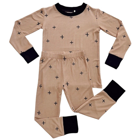 Tan + Two Piece Set - HoneyBug 