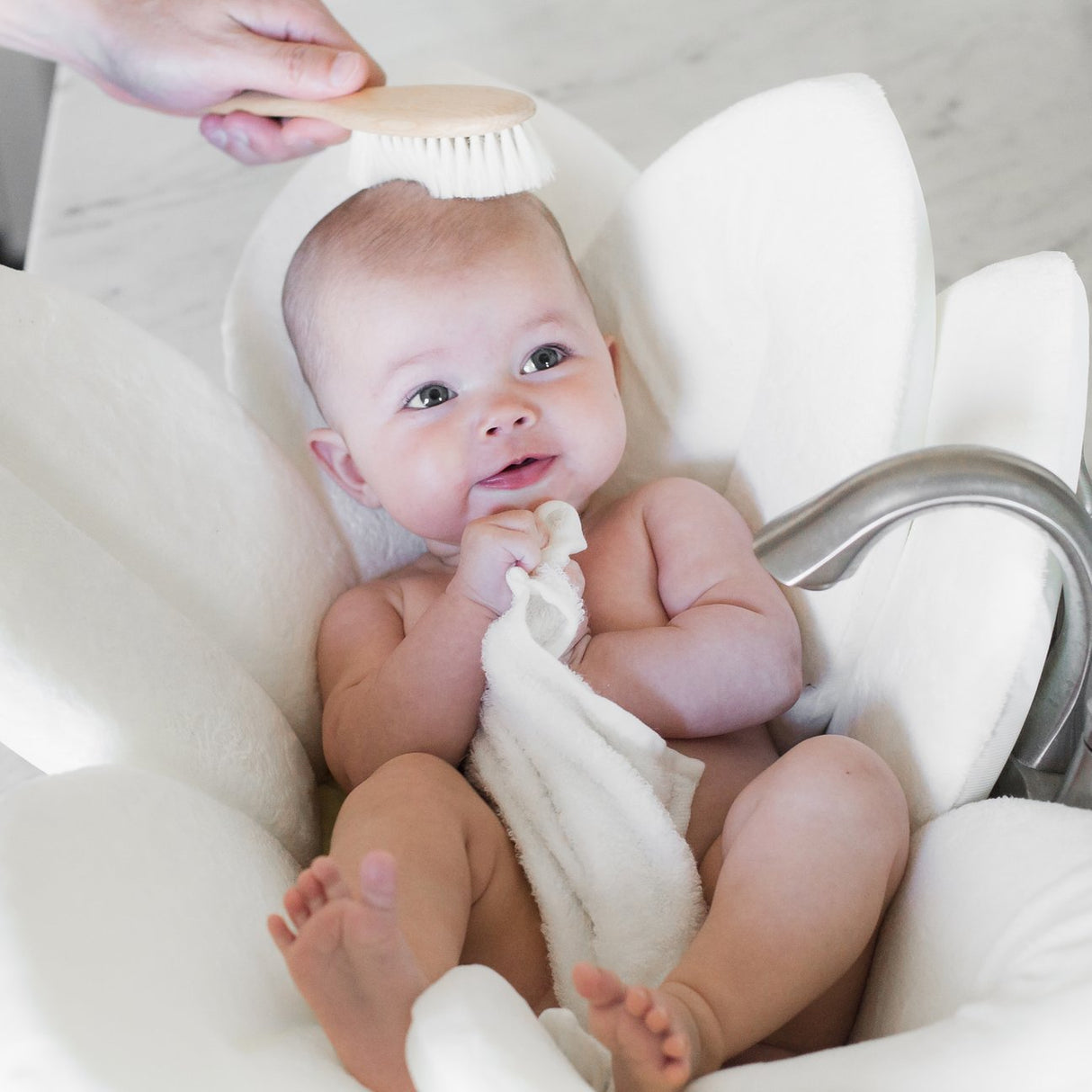 Wooden Baby Hair Brush and Comb Set - HoneyBug 