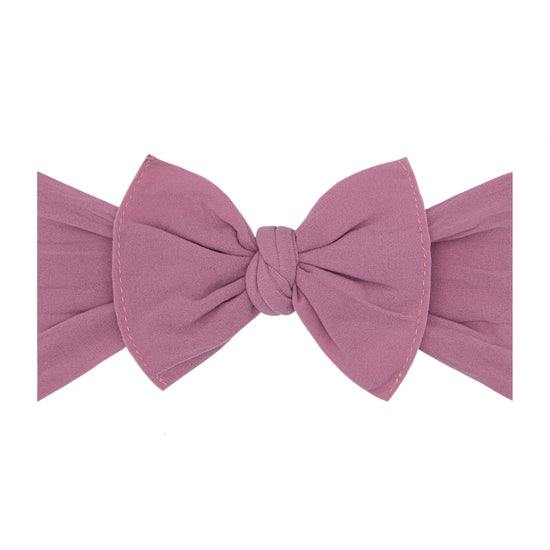 Knot Bow - Mauve - HoneyBug 