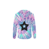 Pastel Tie dye Full Zip Hoodie by Stardust - HoneyBug 