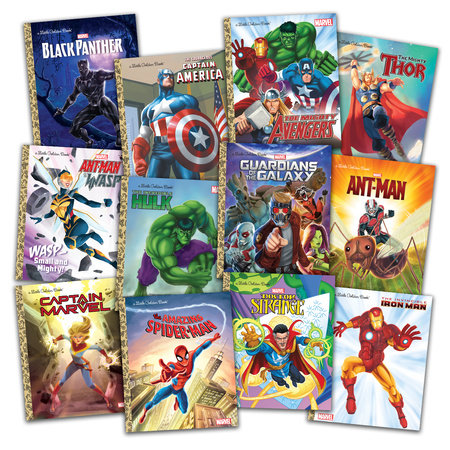 Assorted Marvel Little Golden Books - HoneyBug 