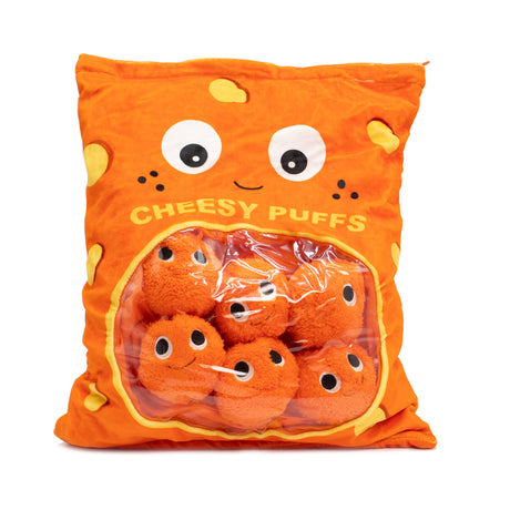 Mini Plushies - Cheesy Puffs - HoneyBug 