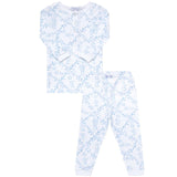 Blue Bears Trellace Pajamas  - HoneyBug 