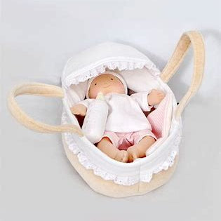 Grace Baby Doll - Carry Cot, Bottle, & Blankie - HoneyBug 