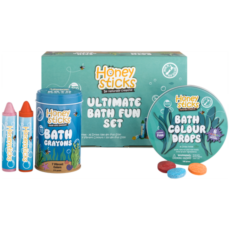 Ultimate Bath Fun Set by Honeysticks USA - HoneyBug 