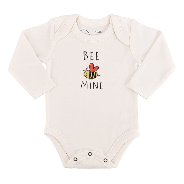 Bee Mine Long Sleeve Bodysuit - HoneyBug 