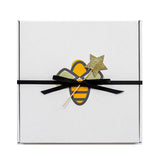 Quincy Mae Indigo Floral Gift Set - HoneyBug 