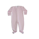 Pink Bubble Baby Footie - HoneyBug 