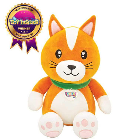 Smanimals 10" Plush - Cat (Orange) - HoneyBug 