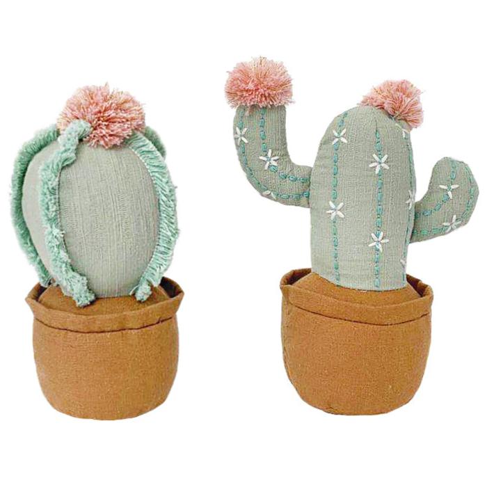 Cactus Pot Shelf Sitter - HoneyBug 