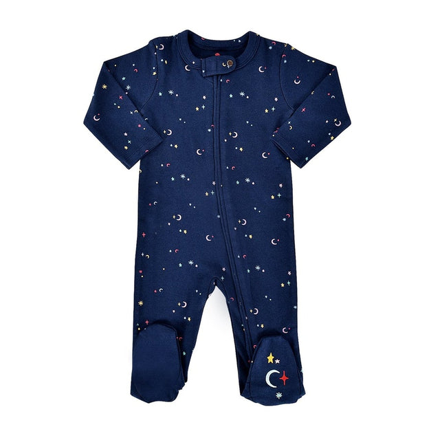 Starry Night Footie - HoneyBug 