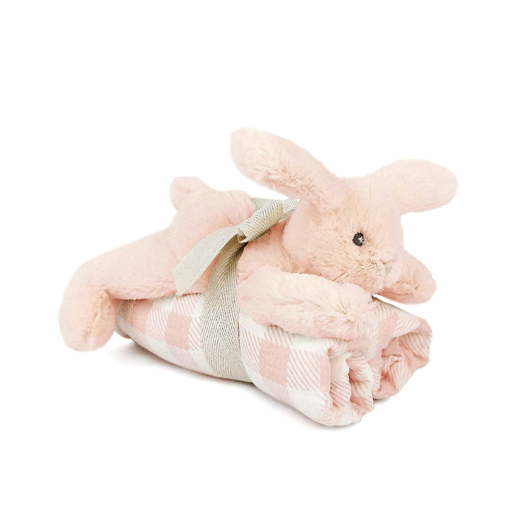 Blankie And Bunny / Pink Gift Set - HoneyBug 