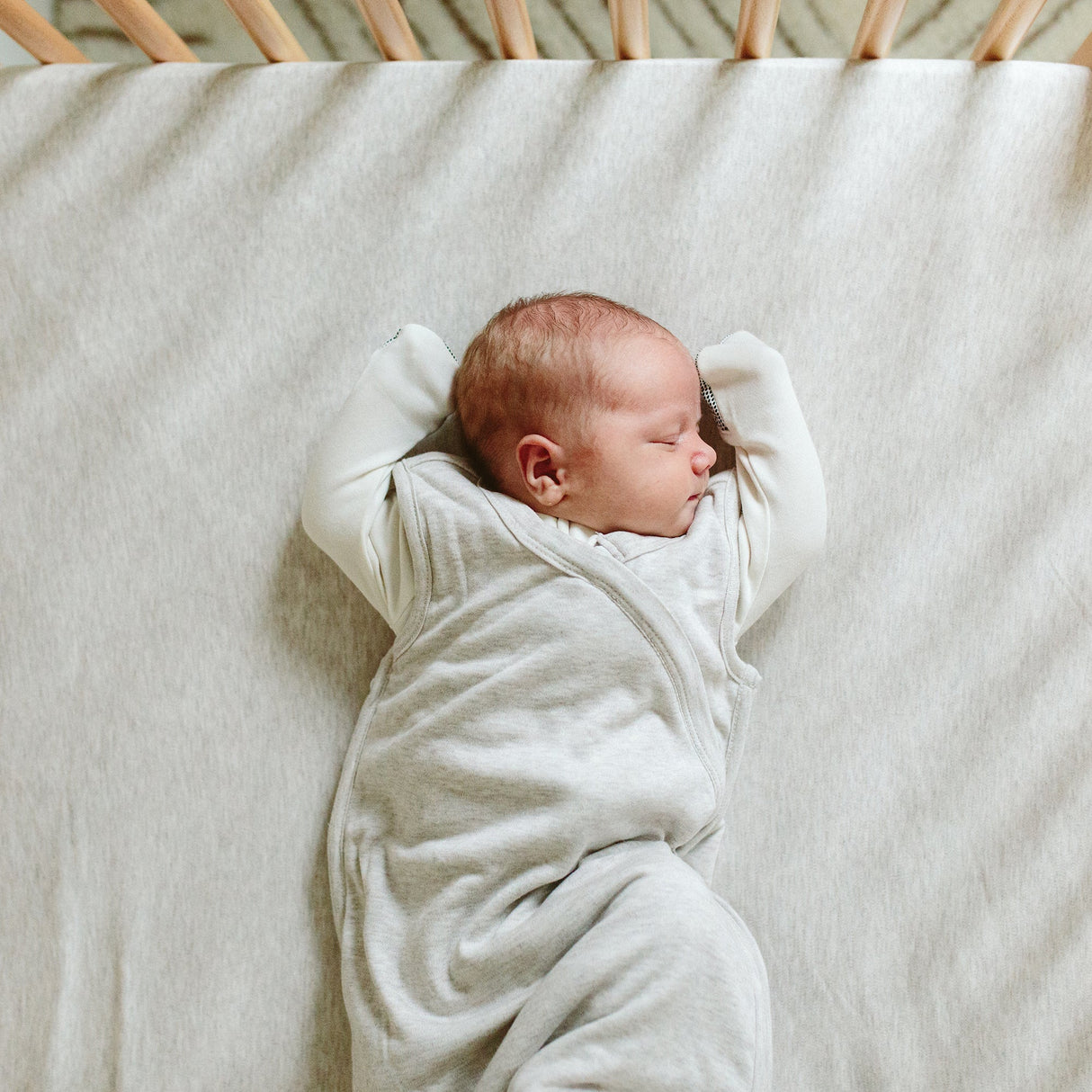 CRIB SHEETS | STORM GRAY - HoneyBug 