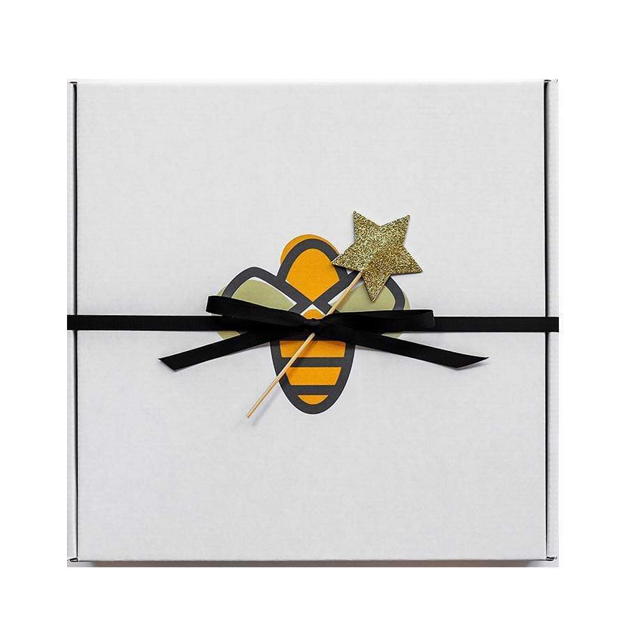 Taupe Crosses Gift Box - HoneyBug 