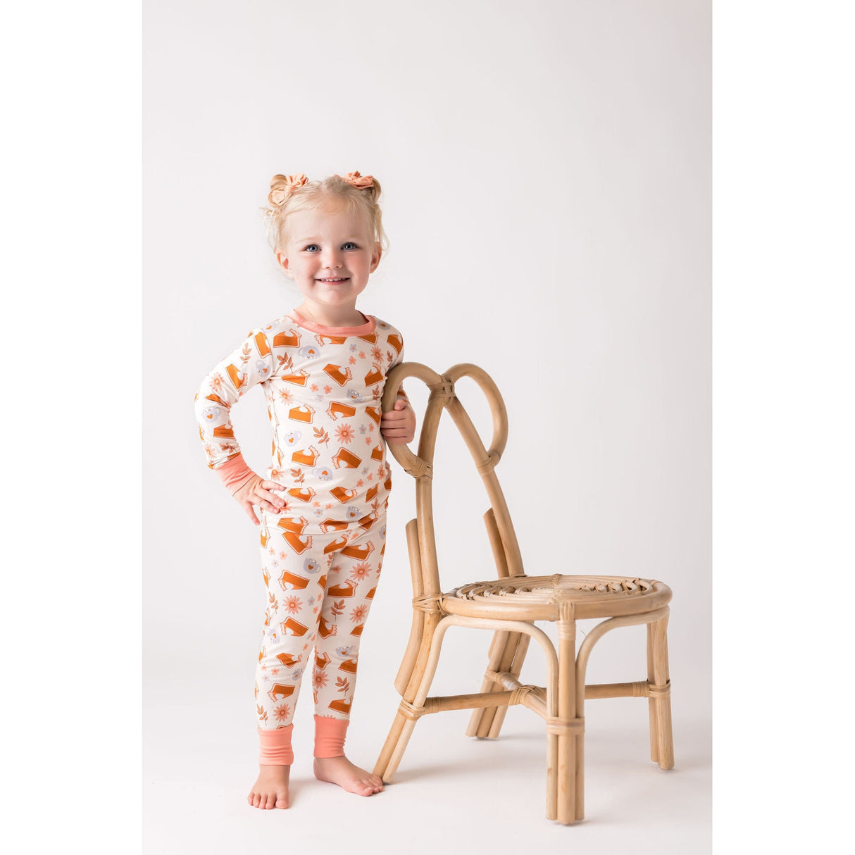 Pumpkin Pie Two Piece Set - HoneyBug 