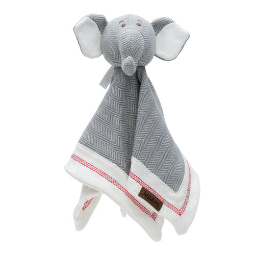 Organic Cottage Collection - Elephant Lovey (Driftwood Grey) - HoneyBug 