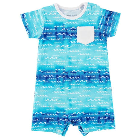 Nalu Shortie Bamboo Romper - HoneyBug 