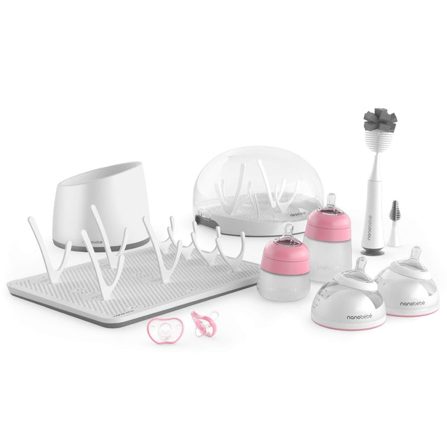 Ultimate Newborn Baby Bottle Feeding Set - HoneyBug 