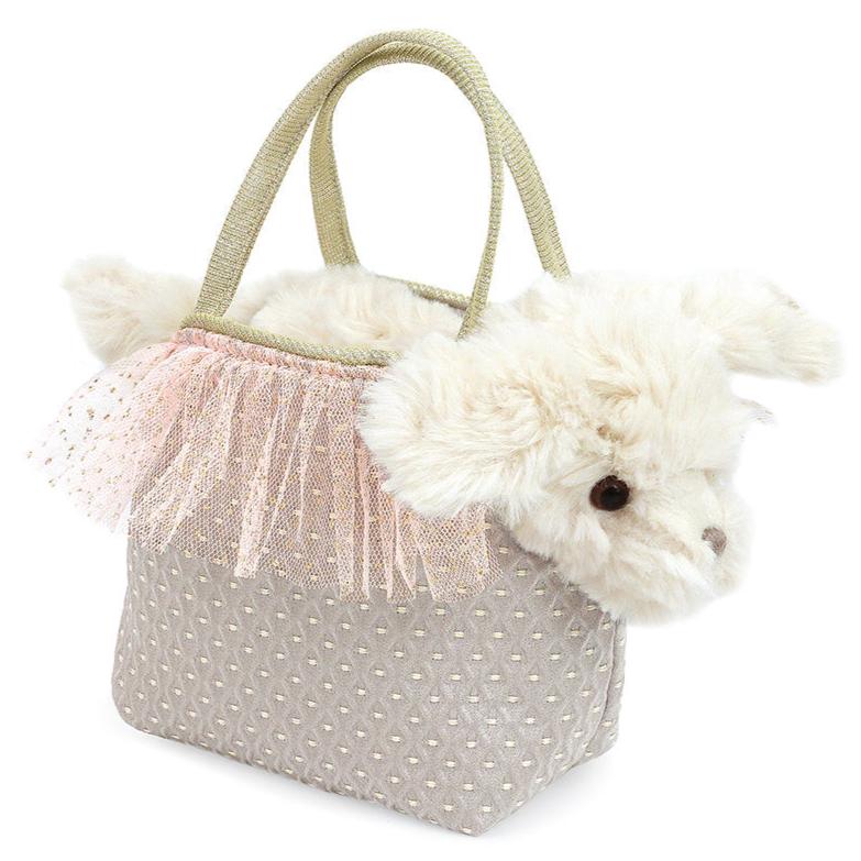 Sugar Maltese Puppy Plush Toy And Purse Set HoneyBug