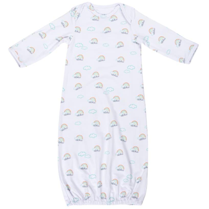 Pot O' Aloha Bamboo Layette Gown - HoneyBug 