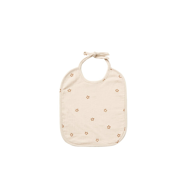 Woven Tie Bibs | Stars - HoneyBug 