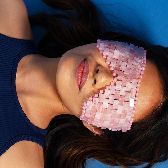 Rose Quartz Eye Mask by WTHN - HoneyBug 