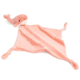 Coral Whale Knotted Security Blankie - HoneyBug 