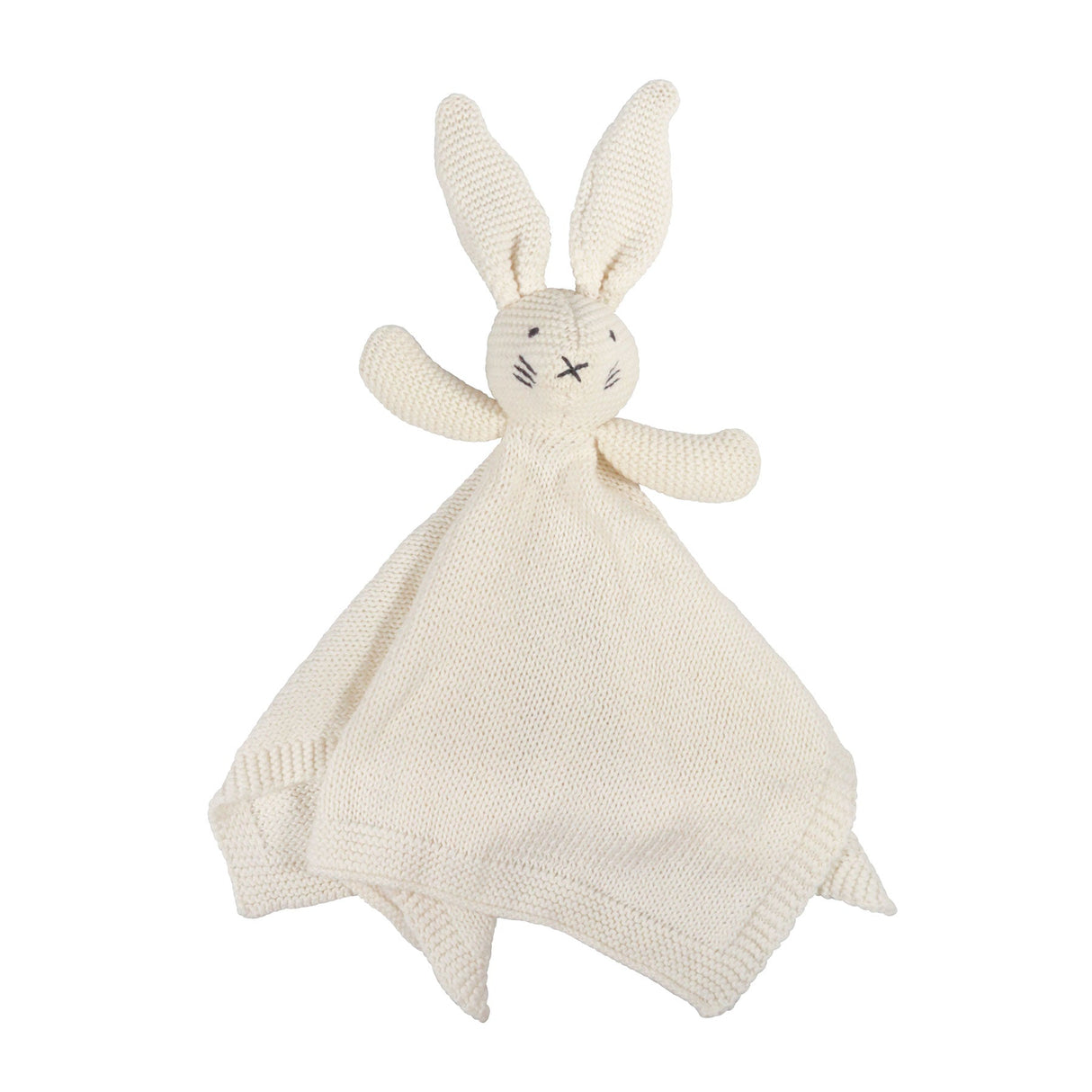 Organic Lovey - Bunny (White) - HoneyBug 